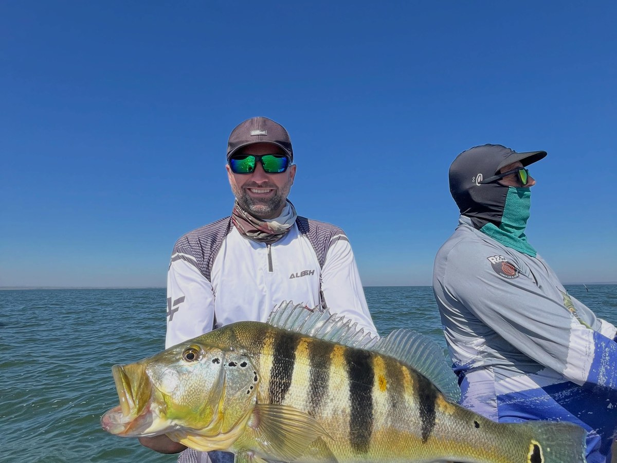 Pesca esportiva na Pousada Toca do Peixe