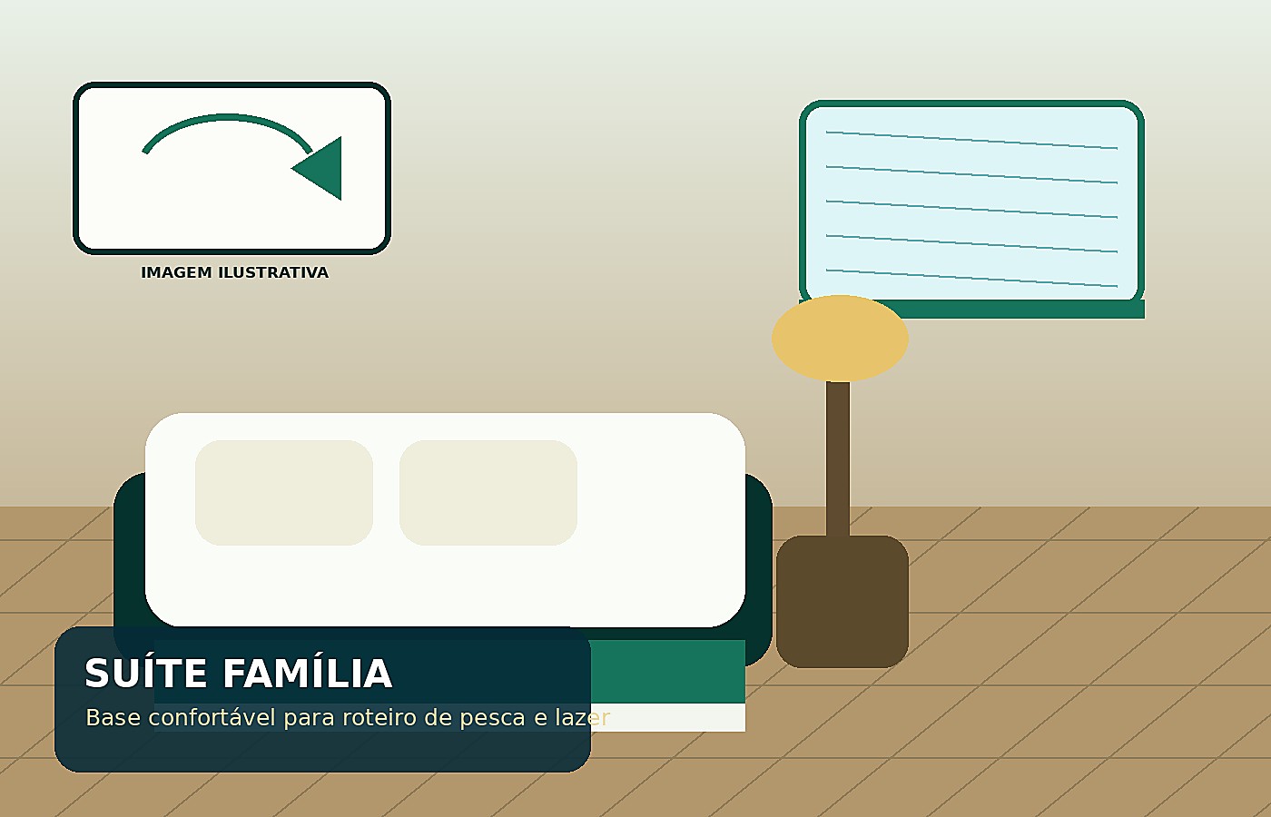 Suíte Família e Lazer